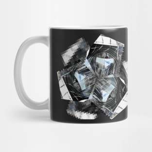 Pixels in patterns Mug